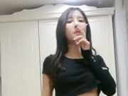 Sexy chinesisches Mädchen nackte Versuchung